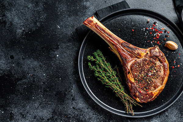 Wood-Fired Tomahawk Steak